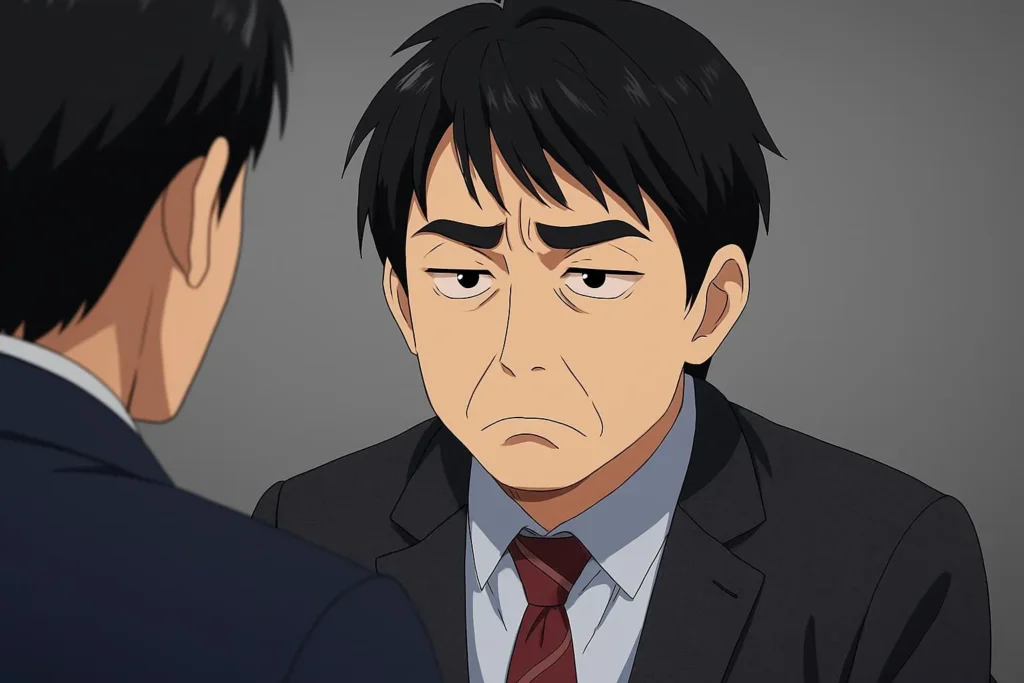 ミスを認めずふてくされた人